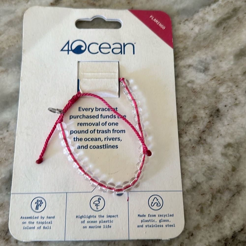 4 ocean bracelet flamingo